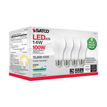 14A19/LED/840/120V/D/4PK - S11424