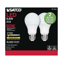9.8A19/LED/827/ECO/ND/2PK - S11434
