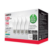 13A19/LED/840/120V/D/4PK - S11456