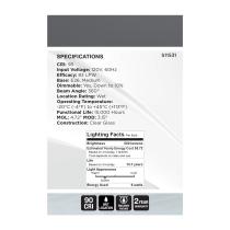 6G25/CL/LED-GF/COIL/930/E26 - S11531