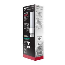 5.5W/LED/CFL/840/2P/DUAL - S11553