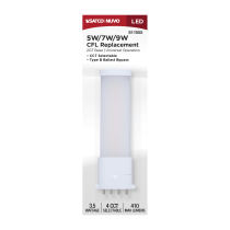 3.5W/LED/CFL/CCT/2G7/BP - S11555