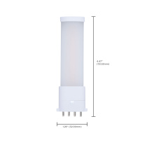 3.5W/LED/CFL/CCT/2G7/BP - S11555