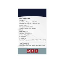 9WLED/DW/4/RGBTW/RND/WH - S11560