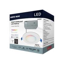 9WLED/DW/4/RGBTW/RND/WH - S11560