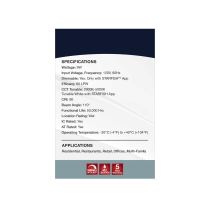 9WLED/DW/4/RGBTW/SQ/WH - S11561