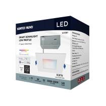 9WLED/DW/4/RGBTW/SQ/WH - S11561