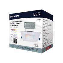 12WLED/DW/6/RGBTW/SQ/RD/WH - S11567