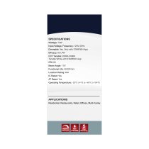 13WLED/RDL/5-6/RGBTW/SQ/WH - S11571