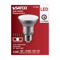 5.5PAR20/LED/5CCT/SP/120V - S11580