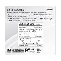 11PAR30SN/LED/5CCT/WFL/120V - S11584