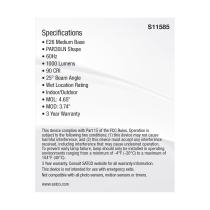 11PAR30LN/LED/5CCT/SP/120V - S11585