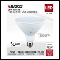 25PAR38/LED/2CCT/FL40/120V - S11592