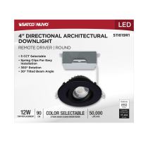 12W/DW/GBL/4/CCT/RND/RD/BK - S11619R1