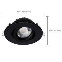 12W/DW/GBL/4/CCT/RND/RD/BK - S11619R1