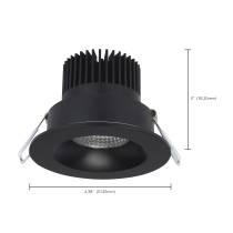 12WLED/DW/DNL3/930/RND/RD/BK - S11631