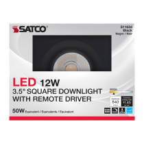 12WLED/DW/DNL3/930/SQ/RD/BK - S11634