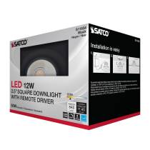 12WLED/DW/DNL3/930/SQ/RD/BK - S11634