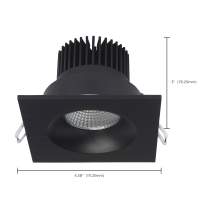 12WLED/DW/DNL3/930/SQ/RD/BK - S11634