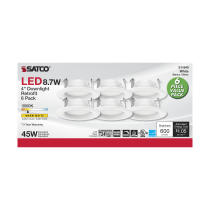 8.7WLED/RDL/4/930/120V/6PK - S11640