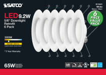 9.2WLED/RDL/5-6/930/120V/6PK - S11641