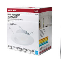 12.5WLED/DLR/5-6/CCT-SEL/RD/WH - S11646