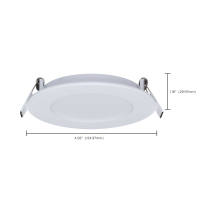 8WLED/DW/4/CCT/RND/FL/RD - S11680