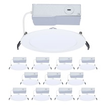13W/DL/6/RND/CCT/WH/12PK - S11683