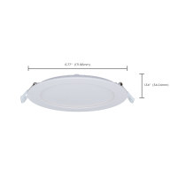 15WLED/DW/6/FS/RND/FL/DD - S11691