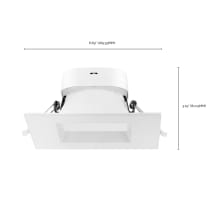 9WLED/DW/SQ/6/40K/120V - S11706