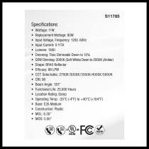 11BR40/LED/5CCT/WD/120V - S11785