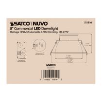 32WLED/CDL/8/ADJ-CCT/40D - S11816