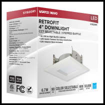 6.7WLED/RDL/4/5CCT-SEL/SQ - S11820R1