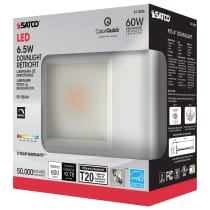 6.5WLED/RDL/SQ/4/CCT-SEL/120V - S11820
