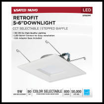 9WLED/RDL/5-6/5CCT-SEL/SQ - S11821R1