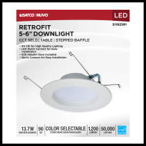 13.7WLED/RDL/5-6/5CCT-SEL/RD - S11825R1