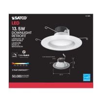 13.5WLED/RDL/5-6/CCT-SEL/120V - S11825