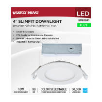 10WLED/DW/EL/4/CCT-SEL/RND/RD - S11826R1