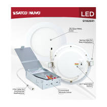 10WLED/DW/EL/4/CCT-SEL/RND/RD - S11826R1