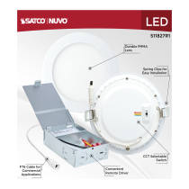 12WLED/DW/EL/6/CCT-SEL/RND/RD - S11827R1