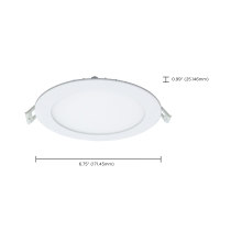 12WLED/DW/EL/6/CCT-SEL/RND/RD - S11827R1