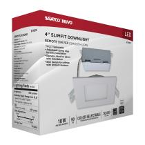 10WLED/DW/EL/4/CCT-SEL/SQ/RD - S11829