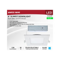 12WLED/DW/EL/6/CCT-SEL/SQ/RD - S11830R1