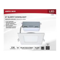 12WLED/DW/EL/6/CCT-SEL/SQ/RD - S11830