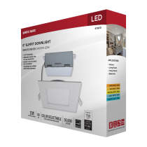 12WLED/DW/EL/6/CCT-SEL/SQ/RD - S11830