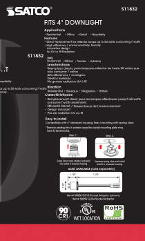 7WLED/RDL/4/CCT-SEL/120V/BL - S11832