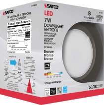 7WLED/RDL/4/CCT-SEL/120V/BZ - S11834