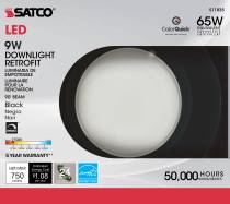 9WLED/RDL/5-6/CCT-SEL/120V/BL - S11835