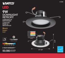 9WLED/RDL/5-6/CCT-SEL/120V/BL - S11835