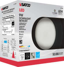 9WLED/RDL/5-6/CCT-SEL/120V/BL - S11835